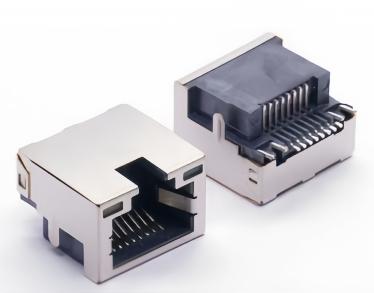 RJ45 Socket : Recessed depth 4.2 mm,SMT,With/Without LED lights